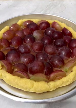 Foto resep Tart Anggur (Grape Tart)