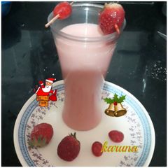 Strawberry & Apple juice A picture of Strawberry & Apple juice.