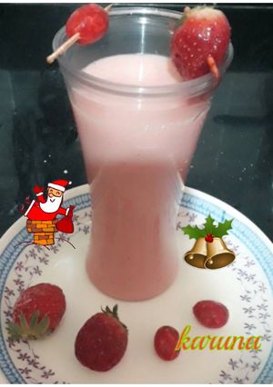 A picture of Strawberry & Apple juice.