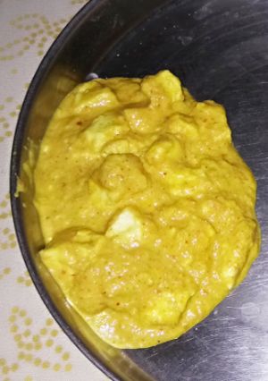 A picture of Malai paneer.