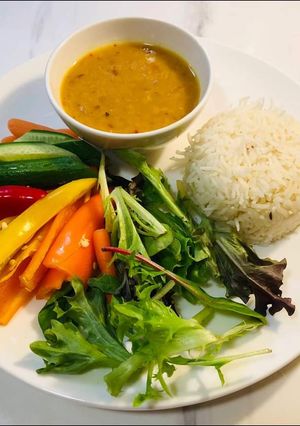 A picture of Boiled rice.