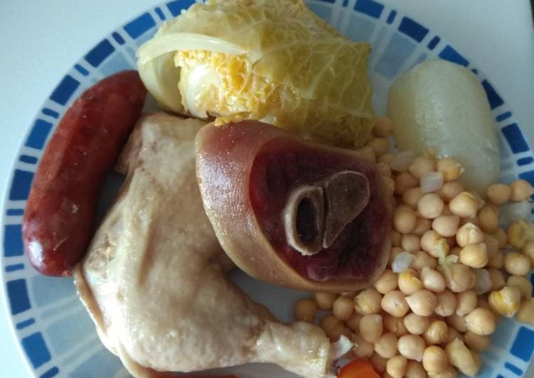 Cocido madrileño (a mi estilo)