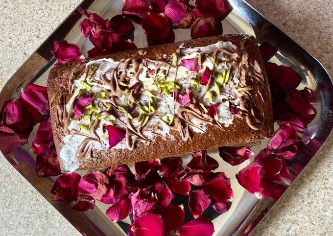 How to Make Quick Pistachio cake eggless