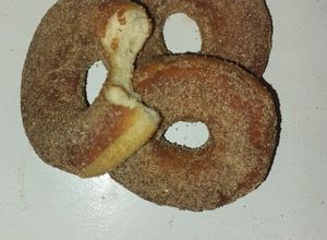 Una foto de Rosquillas azucaradas con canela