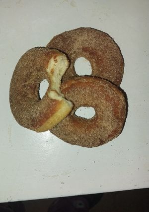 Una foto de Rosquillas azucaradas con canela