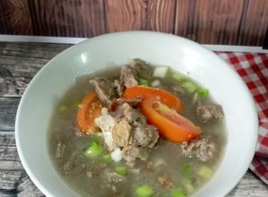 Foto resep Sop Bening Daging Tulangan Kambing