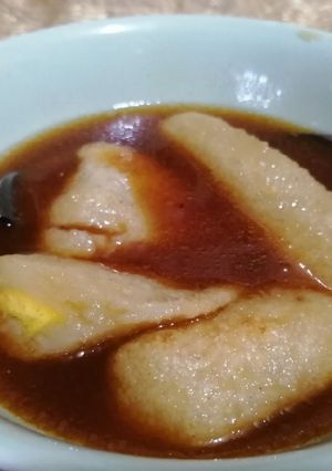 Foto resep Pempek Dos tanpa ikan, cuko resep dapur sendiri.. Yummy 🤩👌