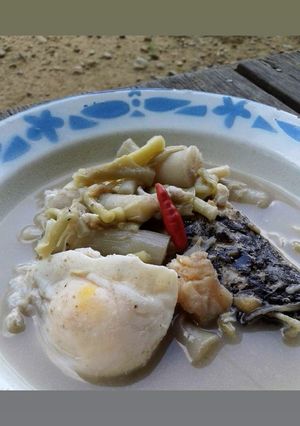 Foto resep Iwak karing dan hintalu batanak dengan humbut laos