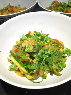 Una foto de Verduras sabrosas al wok light