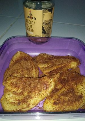 Foto resep Pisang goreng kipas tabur palem