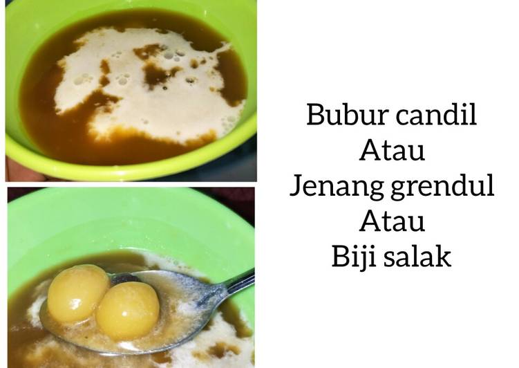 Resep Biji salak atau bubur candil yang Lezat Sekali