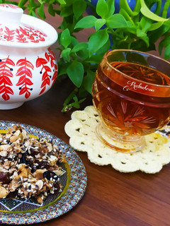 عکسی از دستور دمنوش زعفران و رازیانه