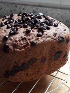 Una foto de Pan de centeno y chocolate en panificadora