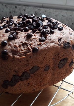 Una foto de Pan de centeno y chocolate en panificadora