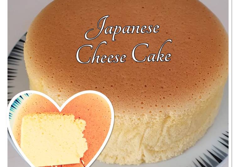 Cara Gampang mengolah Japanese cheese cake yang Lezat