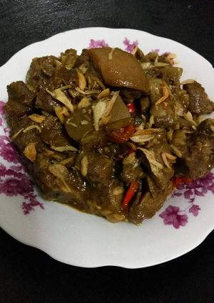 Foto resep Daging kambing Bumbu kecap Pedas Manis