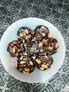 A picture of Khajur Barfi(Iftar special).