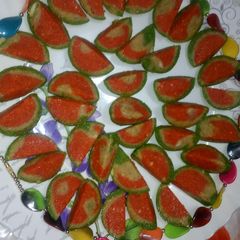A picture of Watermelon cashew delights.