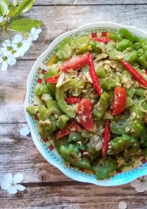 Foto resep Tumis sayur pare