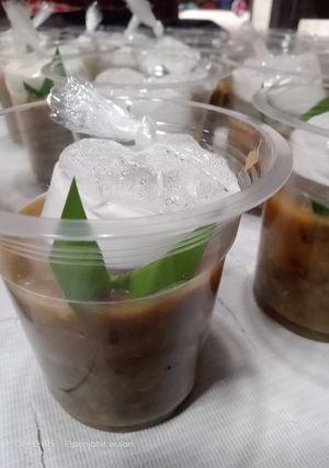 Foto resep Bubur kacang hijau kuah santan