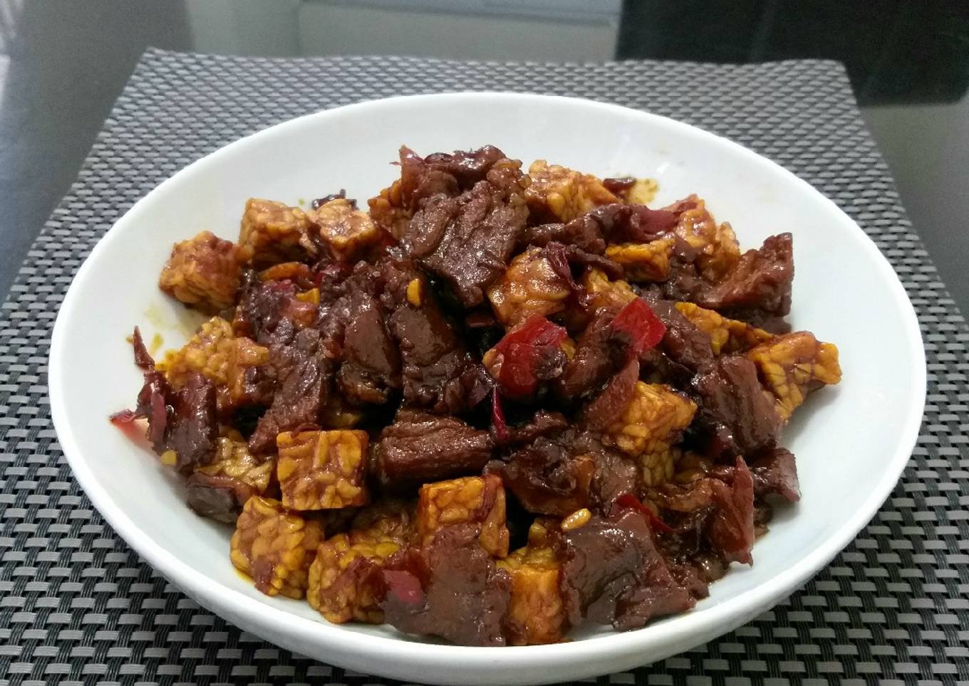 Tumis Daging Tempe Kecap