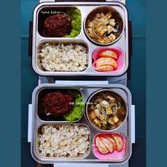 รูปของ Bekal Nasi Jeruk, Tuna Bakar, dan Sup Tauge Tahu