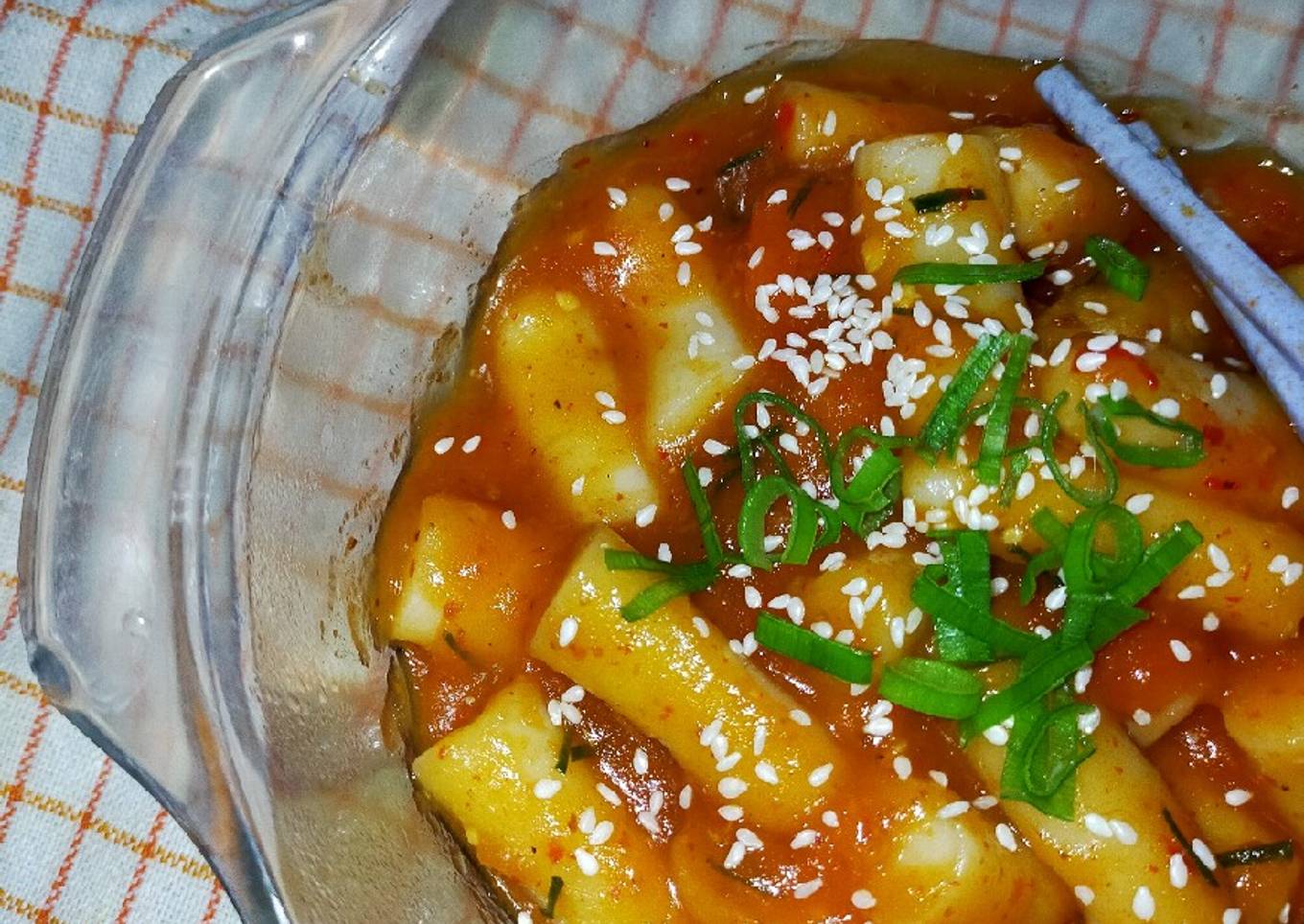 Tteokbokki saus cabe merah