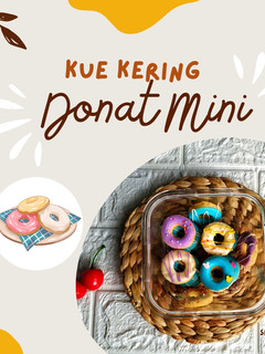 Foto resep Kue Kering Donat Mini
