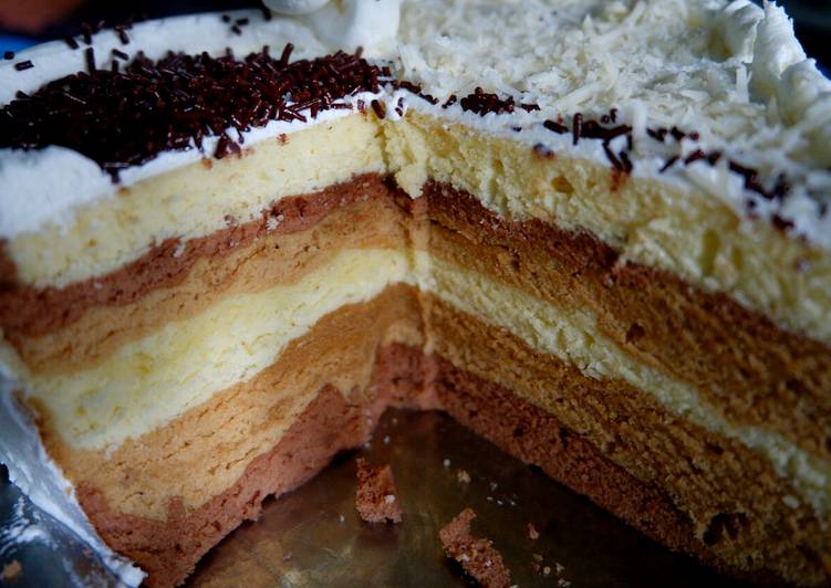 Tiramisu cake ala ala