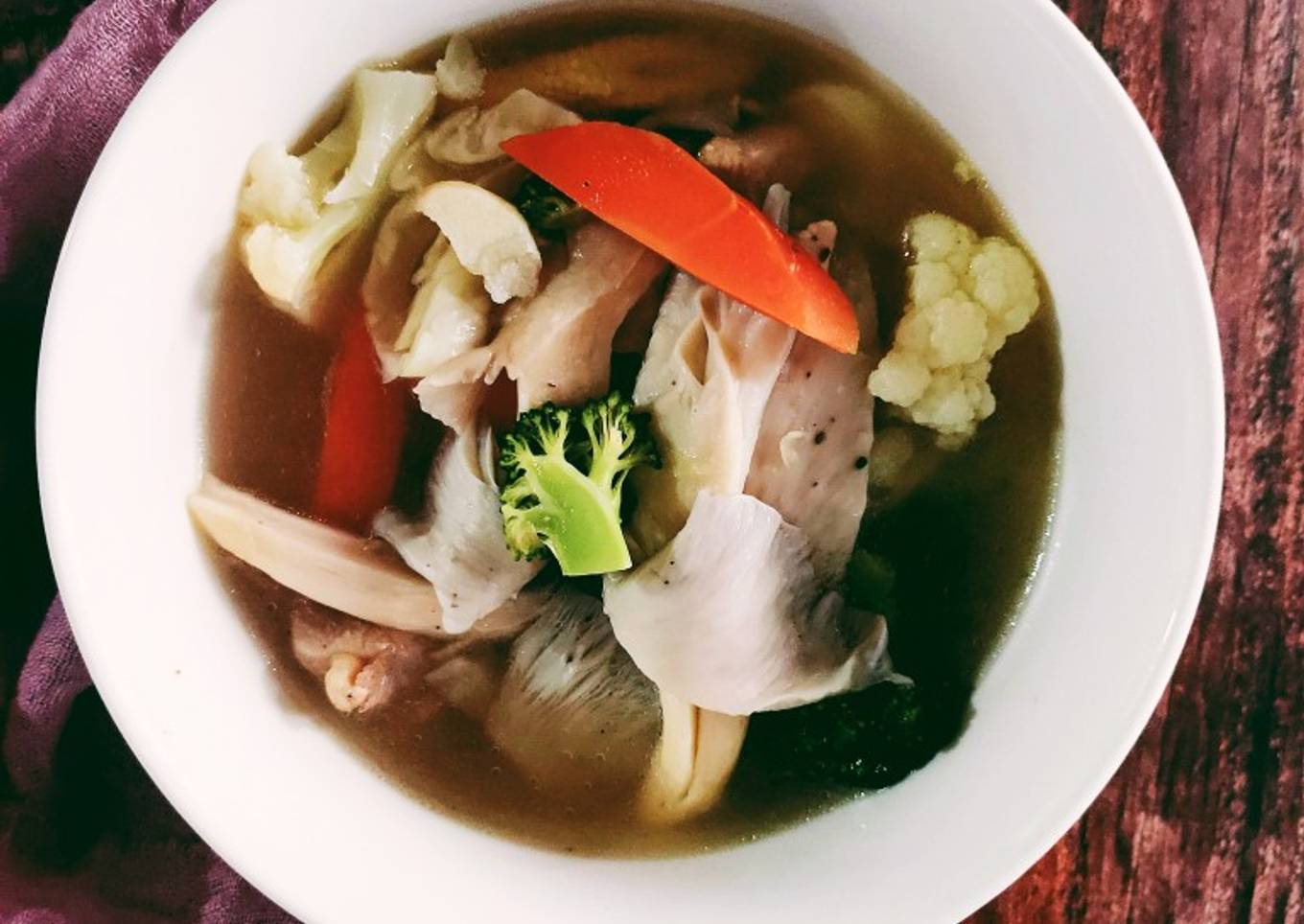 Sauerkraut and Sundaeban soup