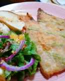 Filete de pescado frito