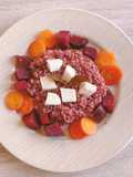 Risoto de beterraba