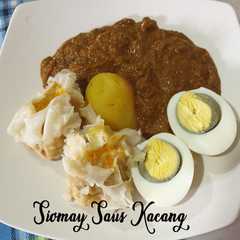 A picture of 184. Siomay Saus Kacang.