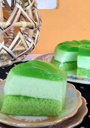Foto resep Puding Busa Ijo Lumut