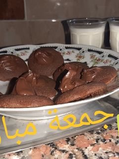 صورة لوصفة كوكيز (بسكويت) كريمة الشوكولاته نوتيلا
