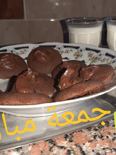 صورة لوصفة كوكيز (بسكويت) كريمة الشوكولاته نوتيلا