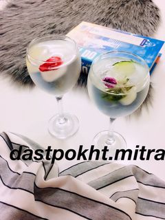 عکسی از دستور یخ تزیینی