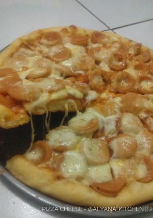 Foto resep Pizza sosis simpel meleleh
