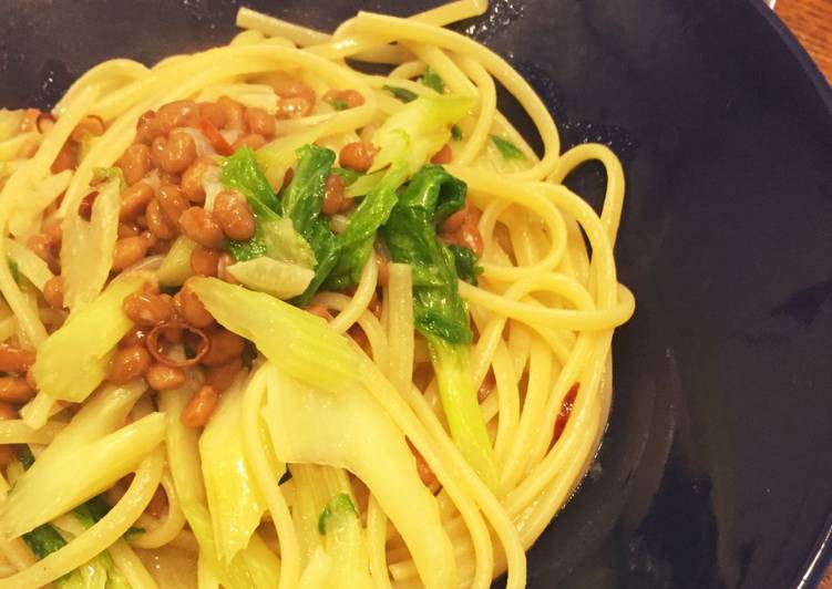 Simple Way to Prepare Perfect Natto Peperoncino