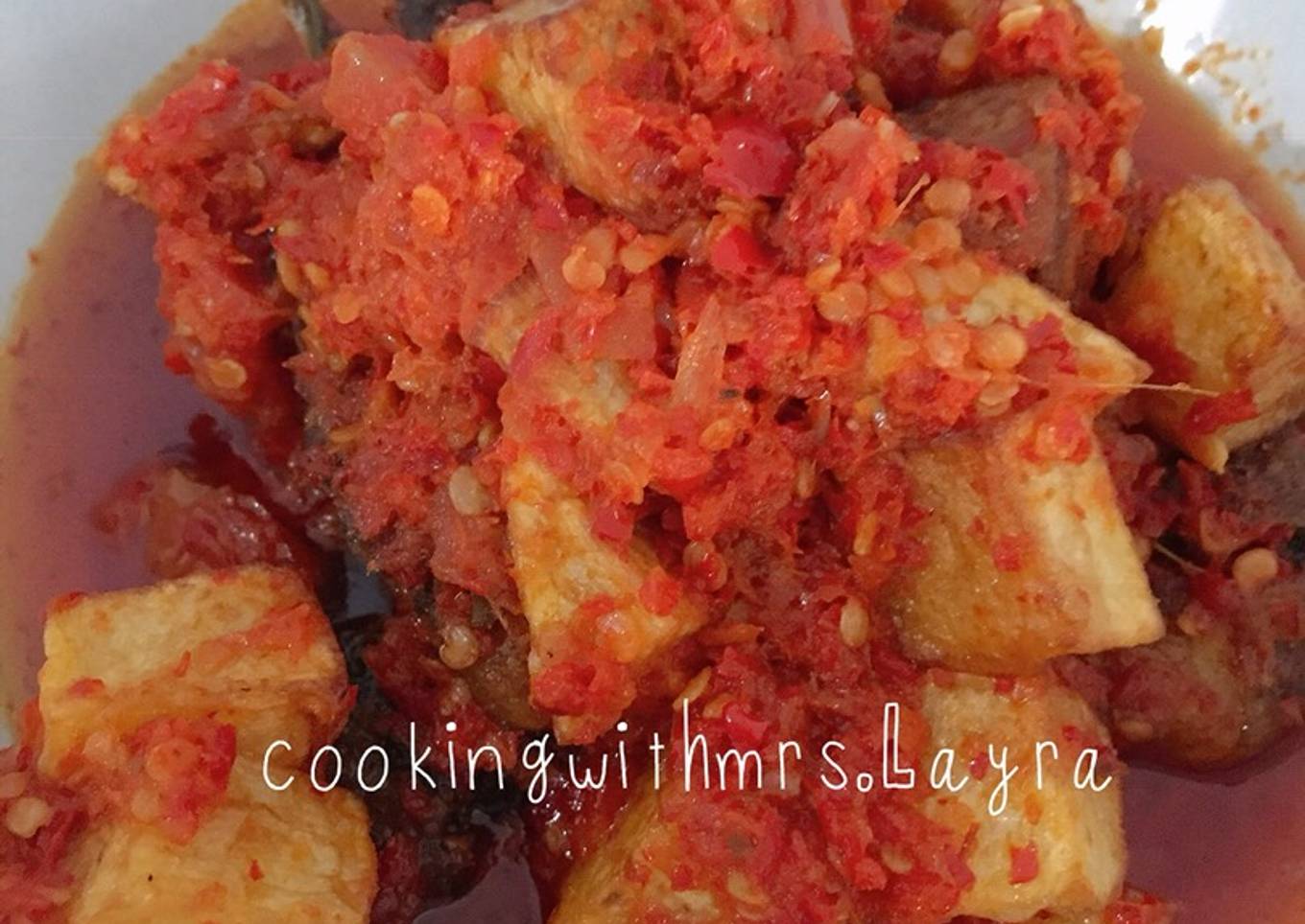 Tahu Ayam Balado