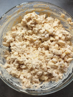 Majonézes-almás csirkesaláta recept fotója
