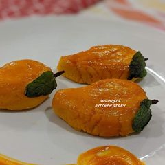 Mango Sandesh A picture of Mango Sandesh.