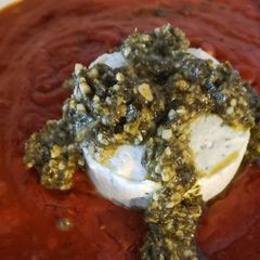 A picture of Big Poppa's Margherita Pizza Dip!!!!😛😛😛😛😛😛.