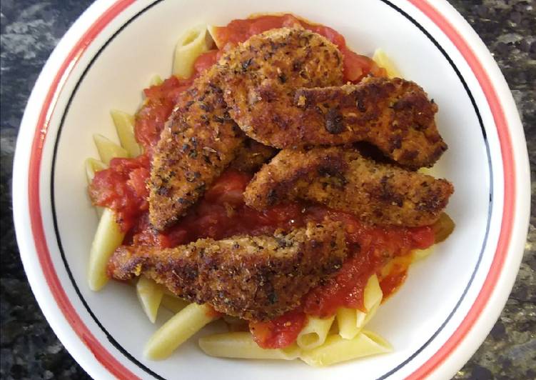 Simple Way to Make Homemade Cajun Chicken over Pasta