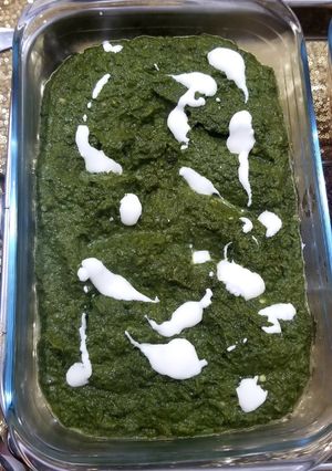 A picture of Creamy palak.
