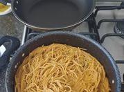 Una foto de elotes con pasta