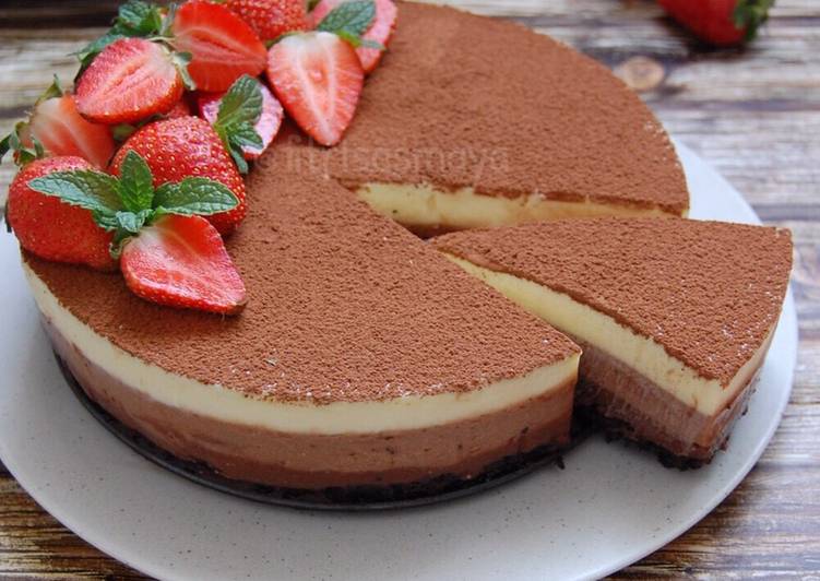 Rahasia Membuat Triple Chocolate Mousse Cake Unbake Yang Gurih