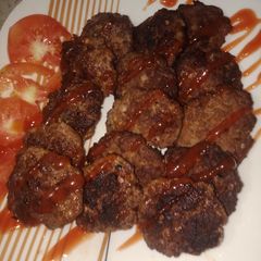 A picture of Beef capli kabab.
