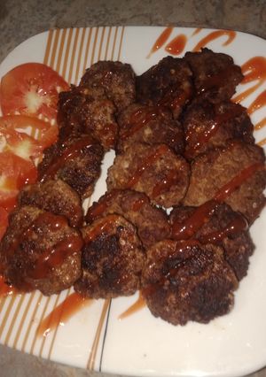 A picture of Beef capli kabab.