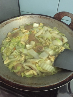 Foto resep Tumis sawi putih (orak arik)